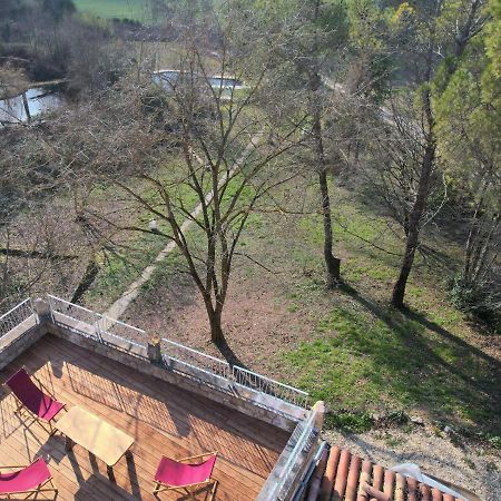 Grand Gite Les Cabanes De Fallot Pour 19 Personnes - Piscine Naturelle L'isle-Bouzon Extérieur photo