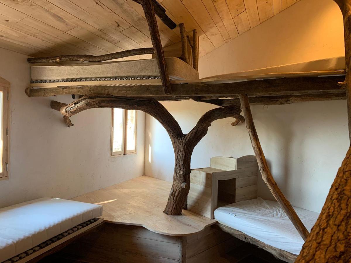 Grand Gite Les Cabanes De Fallot Pour 19 Personnes - Piscine Naturelle L'isle-Bouzon Extérieur photo