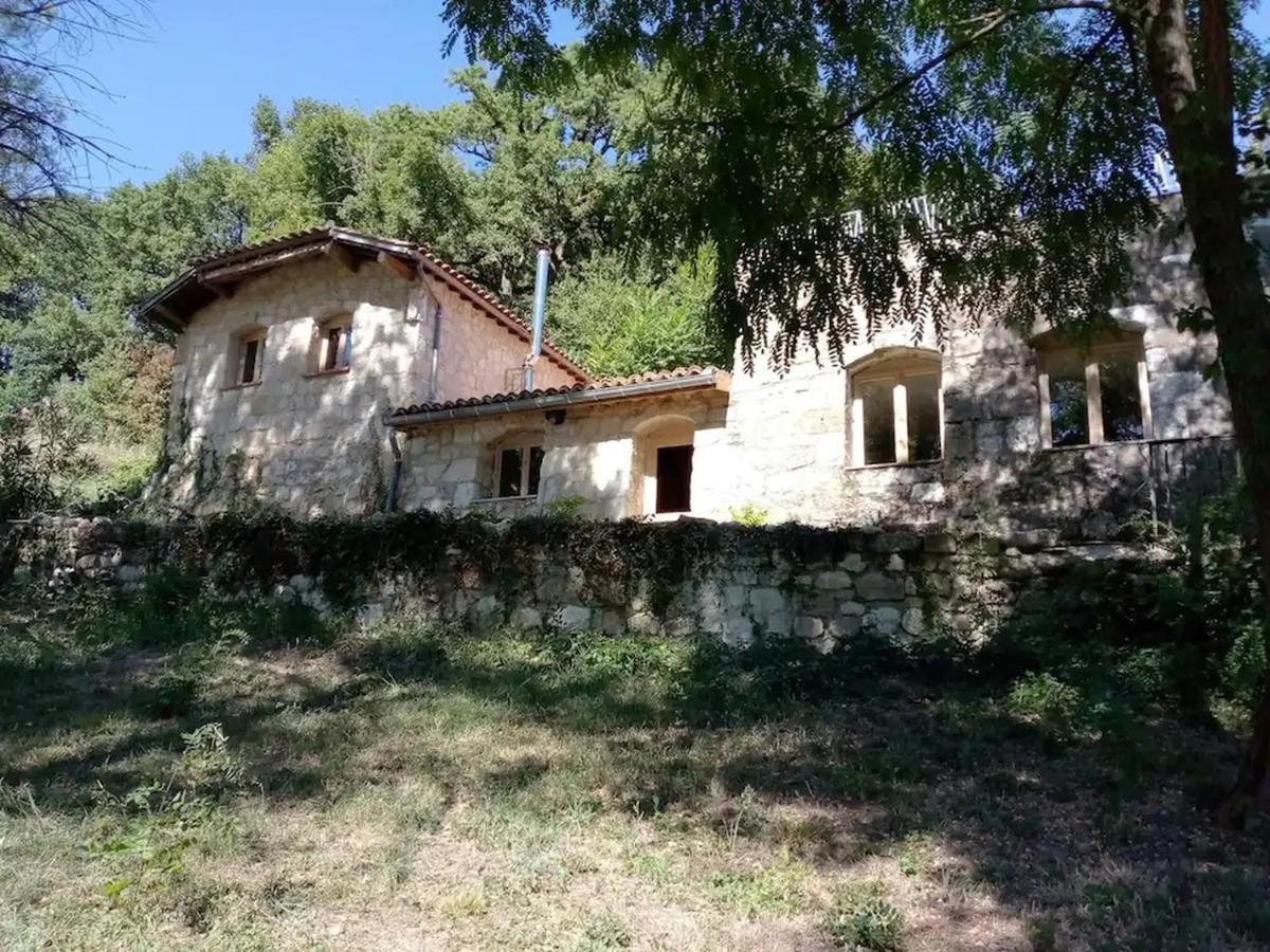Grand Gite Les Cabanes De Fallot Pour 19 Personnes - Piscine Naturelle L'isle-Bouzon Extérieur photo